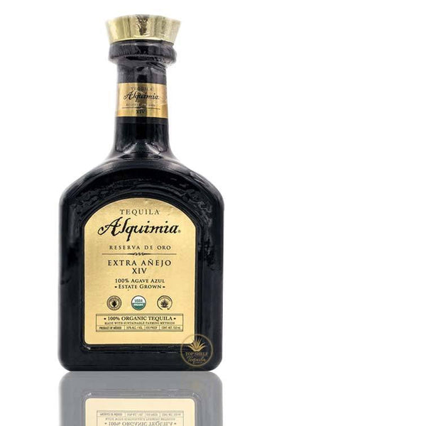 50ml Alquimia Organic Tequila 14 Year Old Extra Anejo - TopShelfTequila.com.au