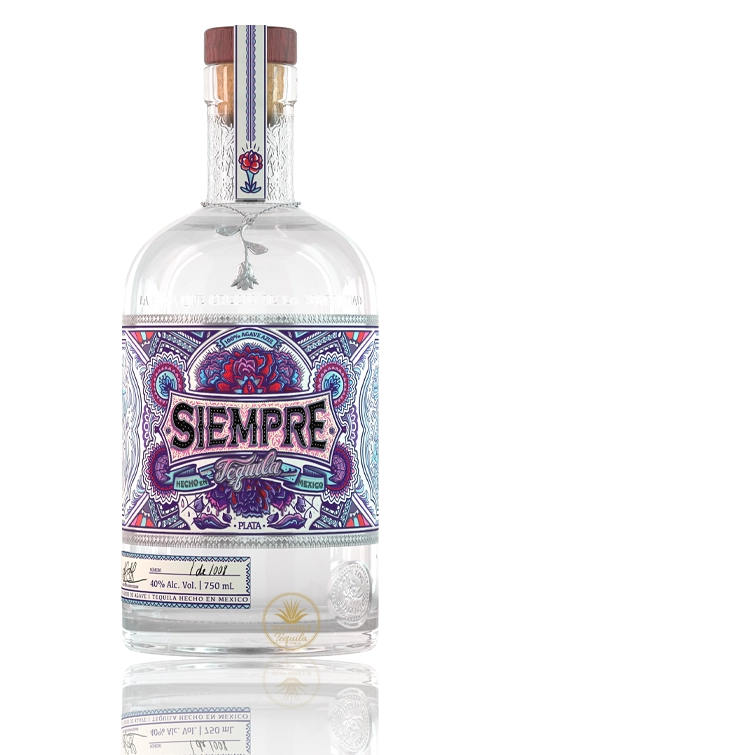 Siempre Tequila Blanco (750ml / 40%)