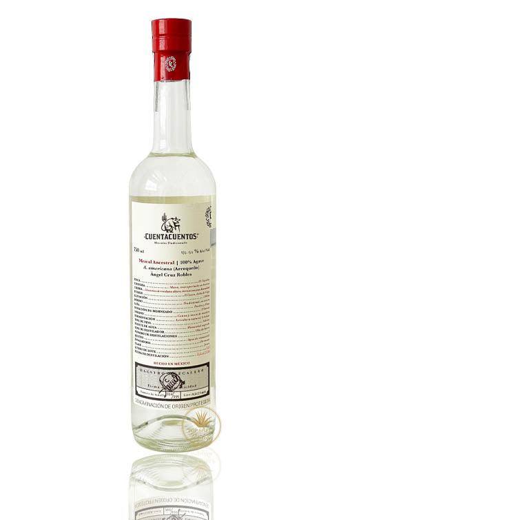 Cuentacuentos Arroqueno Ancestral Mezcal Angel Cruz Robles (750ml / 46.57%)