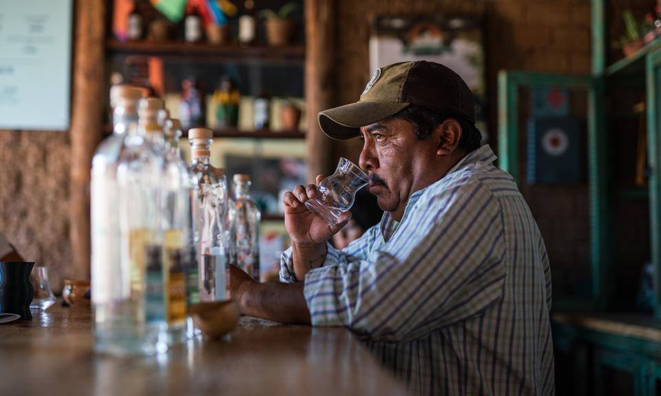 Tequila tasting glass