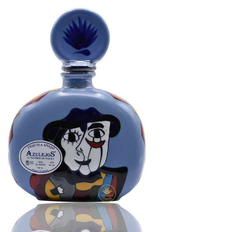 Los Azulejos Masterpiece Collection Anejo Tequila Blue