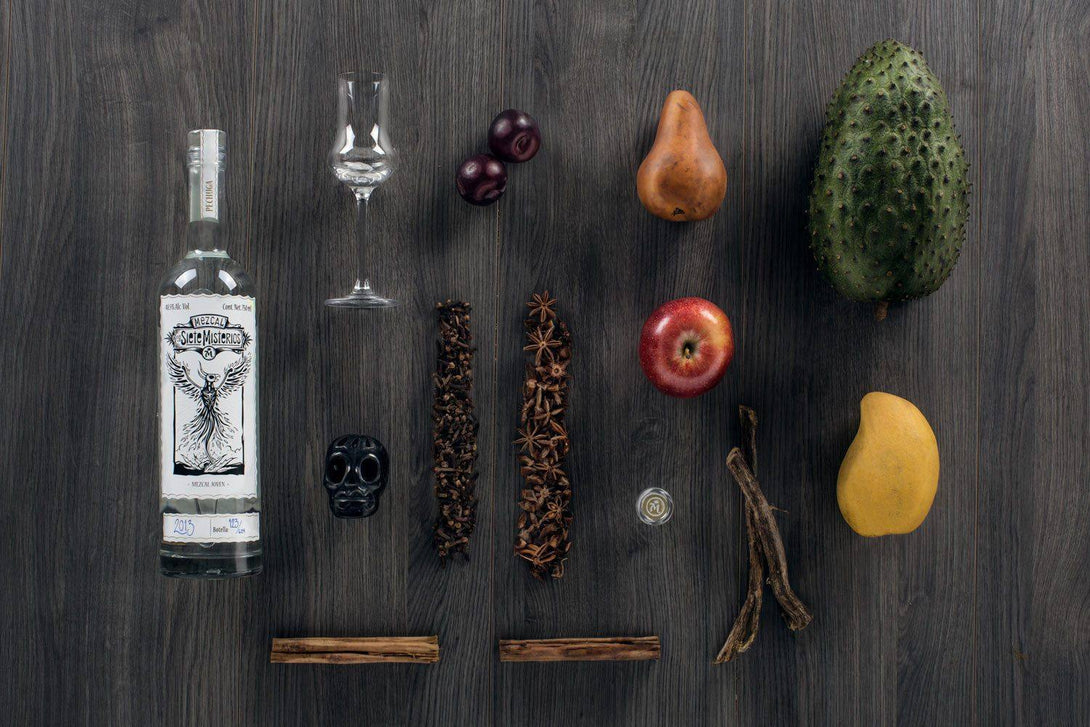 Los Siete Misterios Pechuga Mezcal Tasting