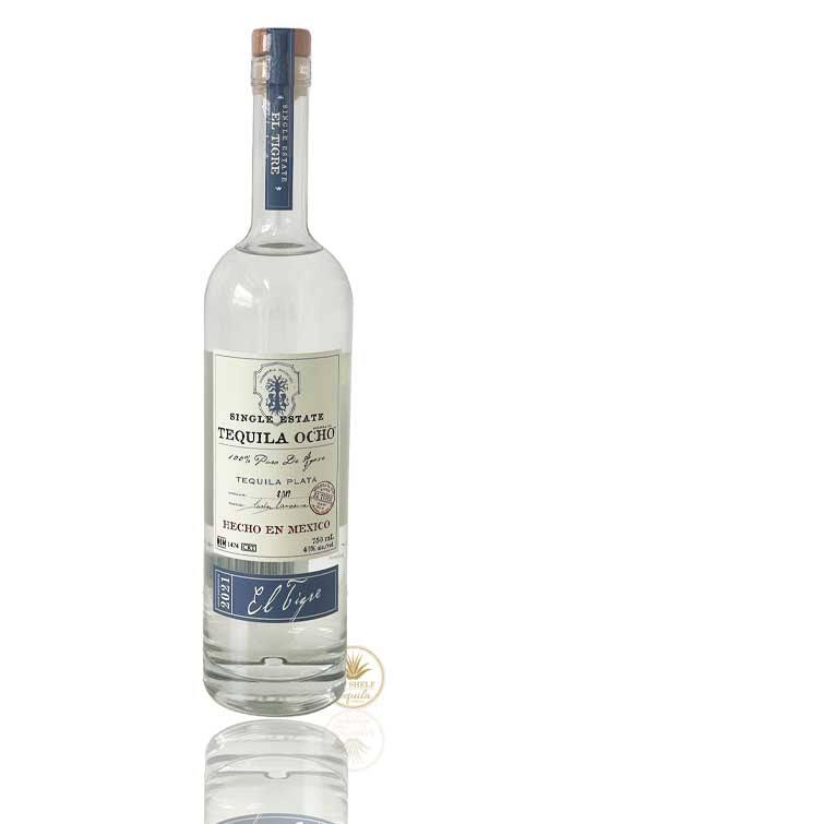 Ocho Single Estate Blanco Tequila - El Tigre 2021 (750ml / 40%)